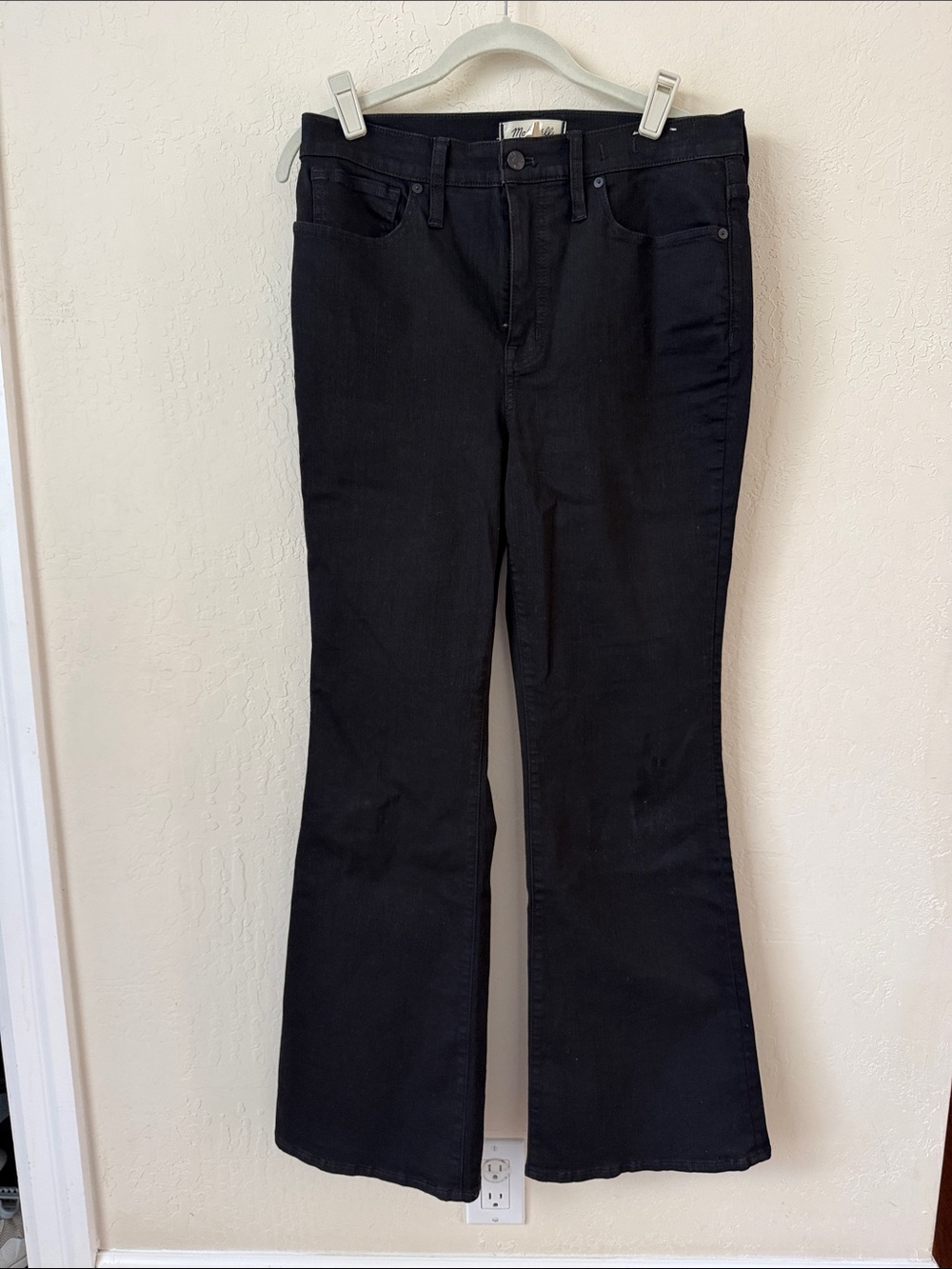 Madewell Skinny Flares Black